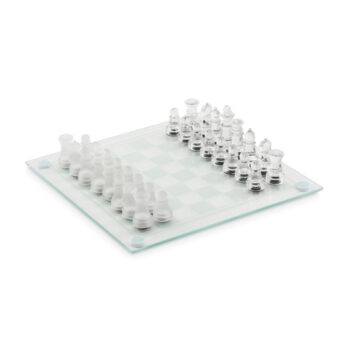 Jeu d'échecs en verre.-Transparent-8719941054646