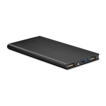 Station de chargement 8000mAh en aluminium. Convient aux smartphones