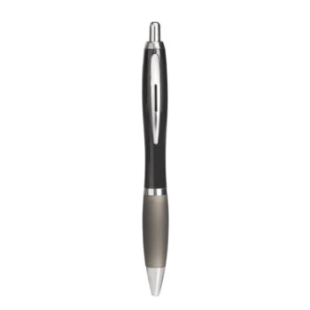 Stylo bille automatique  en ABS. Encre bleue.-Noir-8719941037687