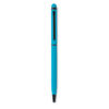Stylo bille twist en aluminium. Encre bleue.-Turquoise-8719941027251