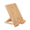 Support pliable pour tablette ou smartphone en bambou.-Bois-8719941054295