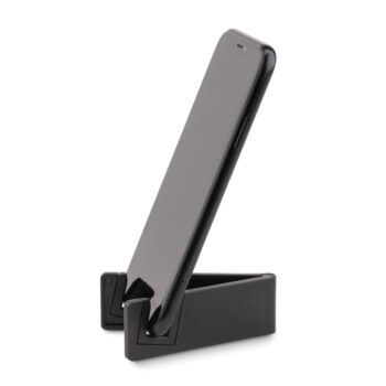 Support téléphone pliable en fibre de bambou et ABS.-Noir-8719941047723-1