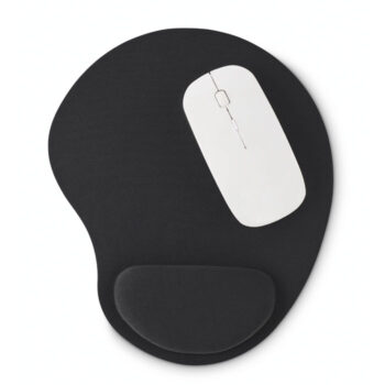 Tapis de souris ergonomique en EVA avec support pour le poignet.-Noir-8719941055711-1