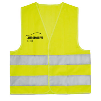 Veste enfant. Bande réfléchissante haute visibilité. 100% polyester. EN17353.-Jaune-8719941019133-5